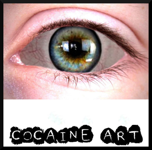 **COCAINE ART EYES - R wonderul blue PROMO!!
