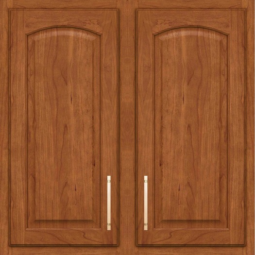 Cherry Sunset Kitchen Cabinet