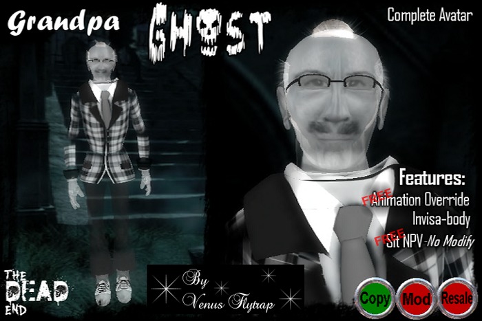 Grandpa Ghost-Complete Avatar