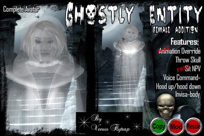 Haunted Entity-Female 