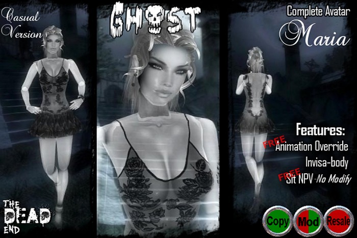 Maria Ghost Avatar-Casual Version