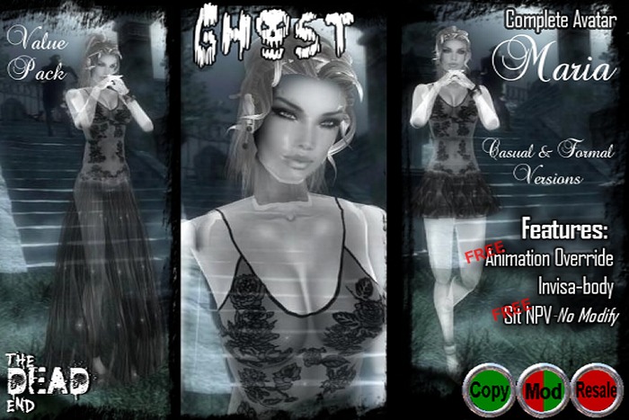 Maria Ghost Avatar-Value Pack