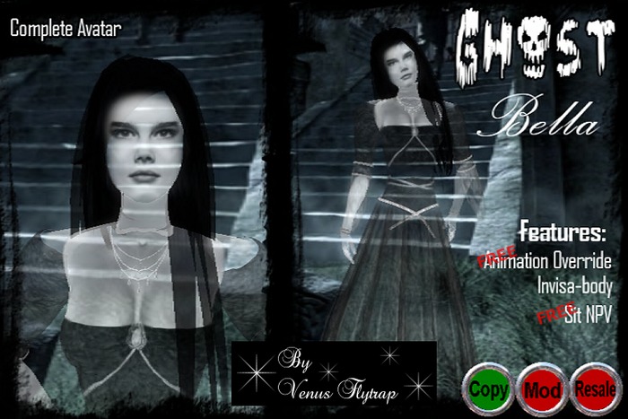 Bella Ghost-Complete Avatar