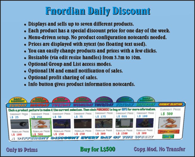 Fnordian Daily Discount (Boxed)