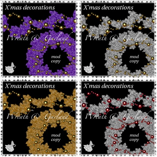 FN*wreath & garland B set