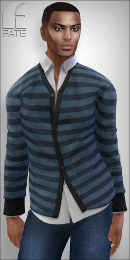 FATEwear Shirt - Roger - Ocean