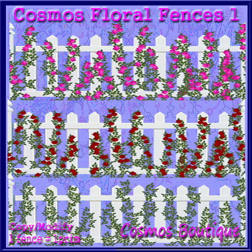 Cosmos Floral Fences 1 (Box)