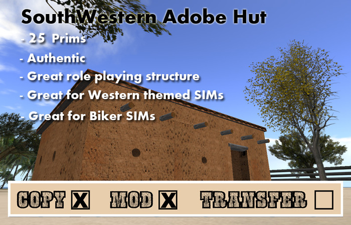 South Western Adobe Shack
