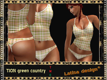 Tion green country underwear set