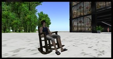 (BOX ) rocking chair petite .