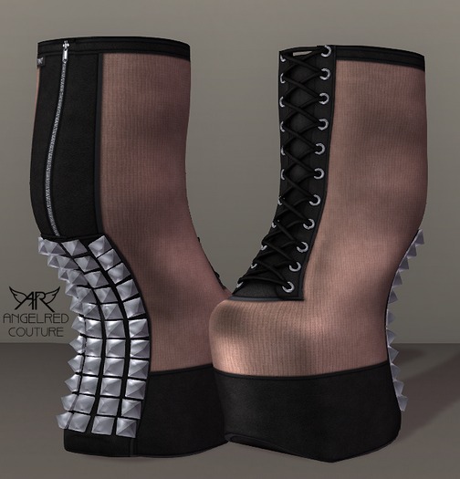 AngelRED - MESH Temper Heels [DEMO]