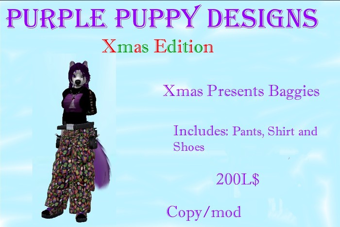 Xmas Presents Baggies