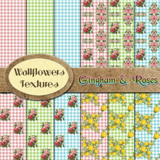 *Wallflowers* Gingham & Roses