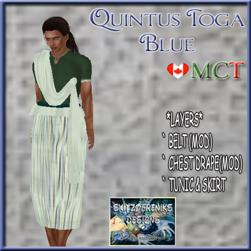 !SD! Quintus Toga - Blue