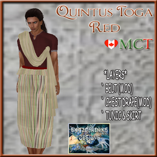 !SD! Quintus Toga - Red