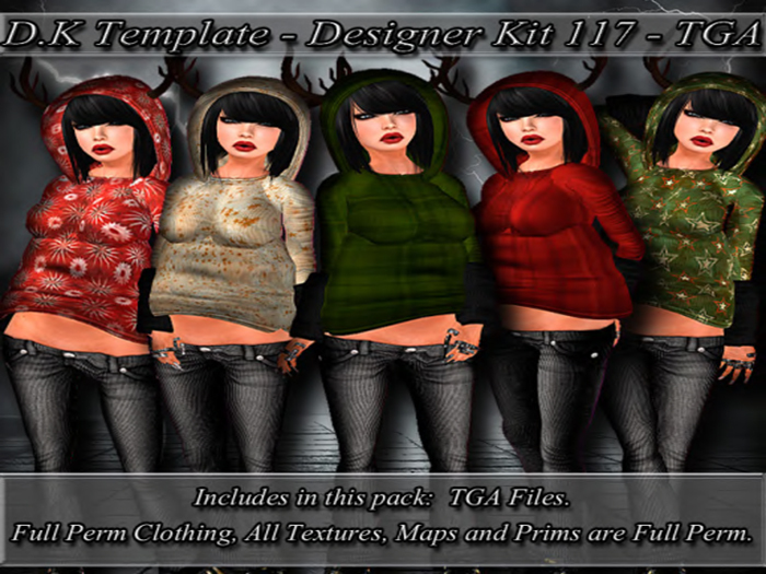 D.K Template - Designer Kit 117 - TGA