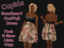 Mesh_ Sweetheart Dress Beauty