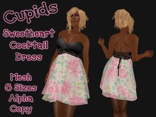 Mesh_ Sweetheart Dress Sweet Love