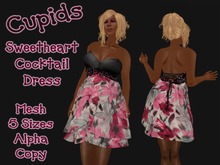 Mesh_ Sweetheart Dress Lotus