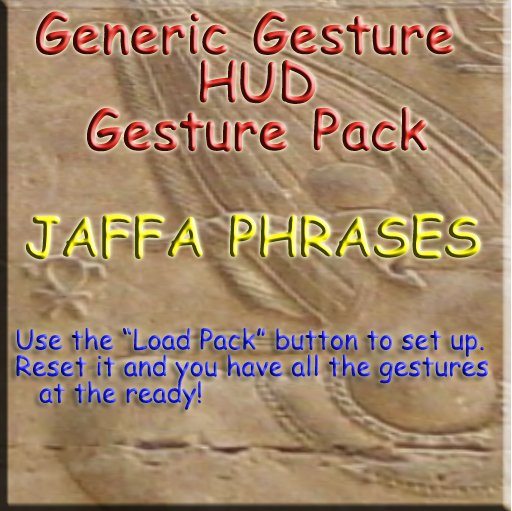 Gesture pack - Jaffa