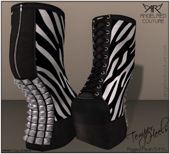 AngelRED - Mesh Temper Heels V2 [Classic]