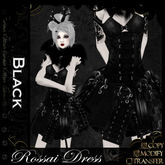 =^.^= Curious Kitties - Rossai Dress - Black