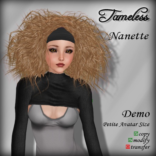 Tameless Hair Nanette (petite) - DEMO