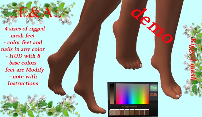 E&A Tip Toe feet (DEMO)