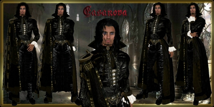 AD Casanova Gothic Outfit