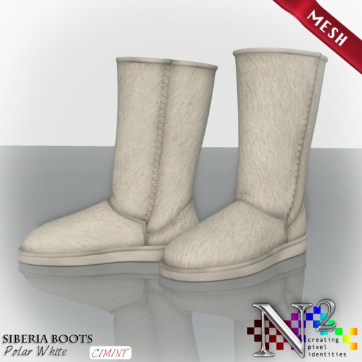 ::N2:: Siberia Boots Polar White