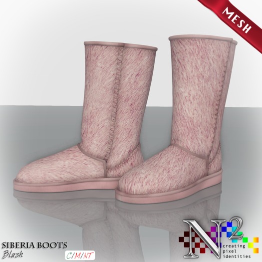 ::N2:: Siberia Boots Blush