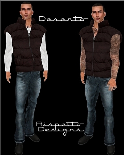 Rispetto Designs - Deserto MESH Outfit - Cafe
