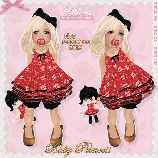 :*BABY*: Willow { ToddleeDoo } Red
