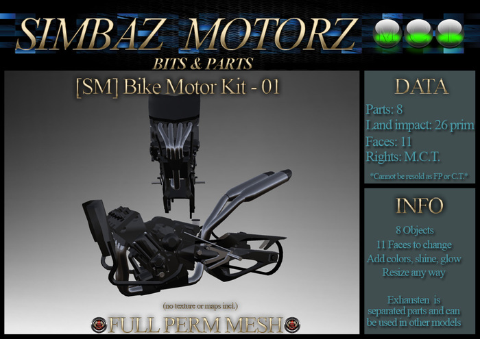 [SM] Bike Motor Kit 01