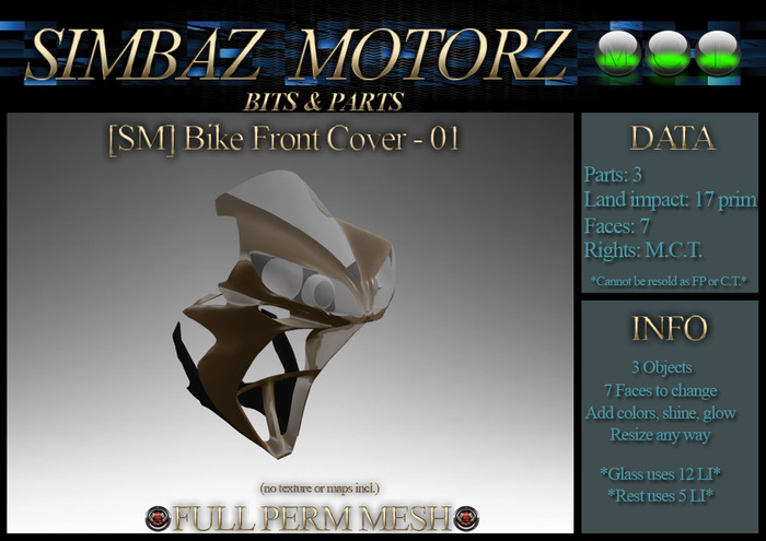 [SM] Bike Front Cover 01