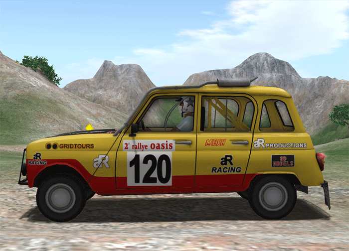 Second Life Marketplace [aR] Quatrelle + Rallye Raid v1.1 Car