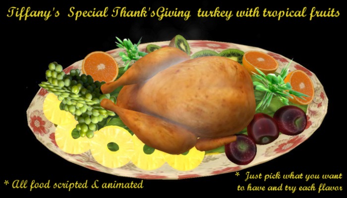 HOLIDAY TURKEY WITH TROPICAL FRUITS