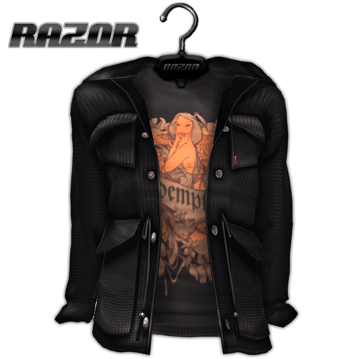 =Razorblade Jacket= Nylon Waterproof Jacket /// Redemption 