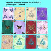 Butterflys on paper box 4