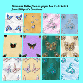 Butterflys on paper box 3