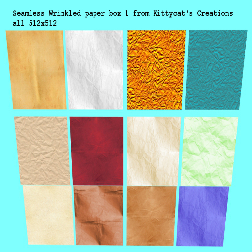 Wrinkled Paper box 1
