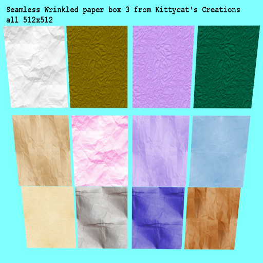 Wrinkled Paper box 3