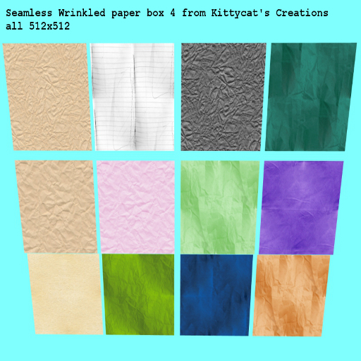 Wrinkled Paper box 4