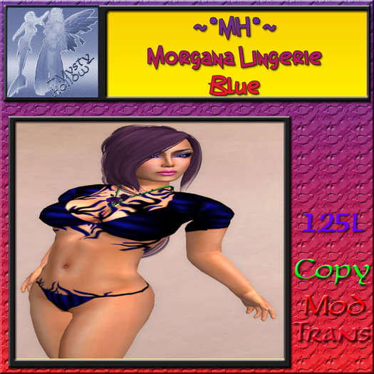 ~*MH*~ Morgana Lingerie Blue