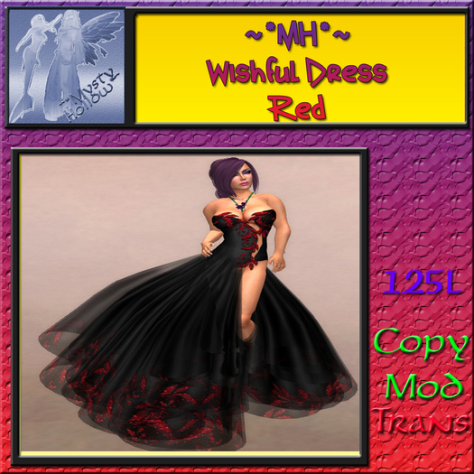 ~*MH*~ Wishful Dress Red