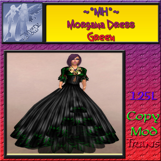 ~*MH*~ Morgana Dress Green