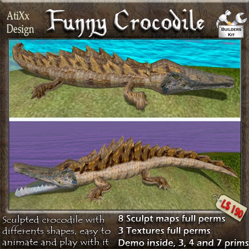 -AtiXx- Funny Crocodile  (Boxed)