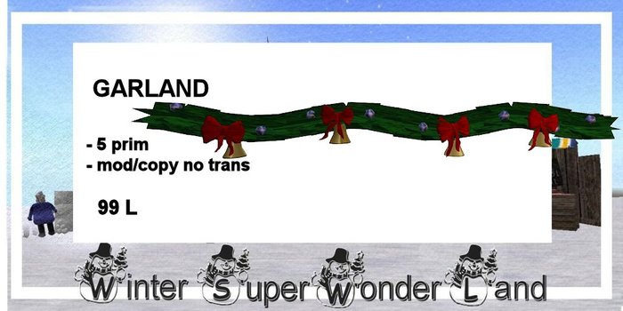 Garland (5 prims)