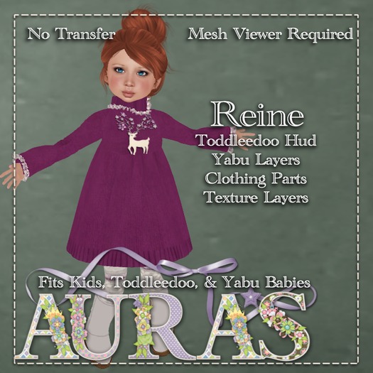 *Aura's* Reine Legging Set  for Kids, Tiny Tots, Yabu Babies, & Toddleedoos
