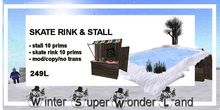 Skate rink & stall (boxed)